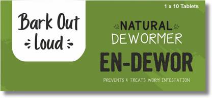 VIVALDIS Endewor Natural Enzyme & Probiotic Based De-wormer for Dogs & Cats Pet Dewormer