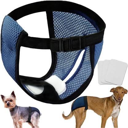 PATPAT Pet Use Breathable Reusable Female Dogs Diapers Washable Dog & Cat Diapers