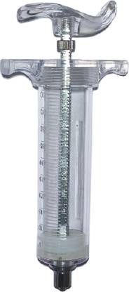 SAFURE 50ml Livestock Drenching Syringe – Multipurpose Feeding & Medical Injector Pet First Aid Kit