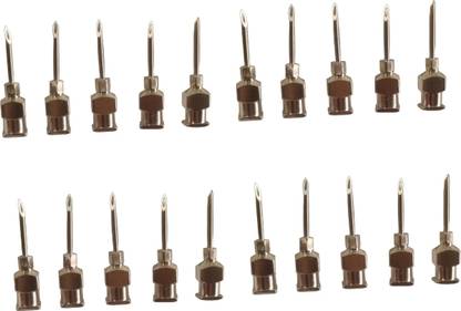 Vaccman Injector Standard Needle 20 Gauge for all types of Poultry Vaccinator (Pack of 2- 20 No) Pet First Aid Kit