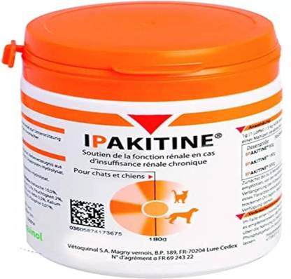 Vetoquinol Ipakitine Renal Insufficiency Dogs and Cats Pet First Aid Kit