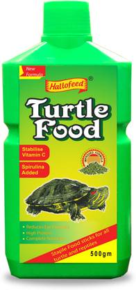 Hallofeed Turtle Food 500gm 0.5 kg Dry Young, Adult, Senior Turtle Food