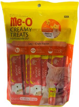 Me-O 011 Crab 0.3 kg (20x0.01 kg) Wet Young, Senior, Adult, New Born Cat Food