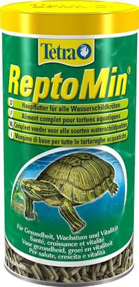 TETRA BITS Digestable Reptomin, 1000 ml, 299 g 0.299 kg Dry Adult, New Born, Young, Senior Turtle Food