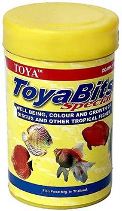 Toya Bits Food Tropical Fruit 0.125 kg Dry Young Fish Food
