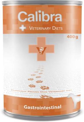 calibra Veterinary Diets Gastrointestinal Canned Wet Dog Food, 400gm Pack of 6 Salmon 2.4 kg (6x0.4 kg) Wet Senior Dog Food