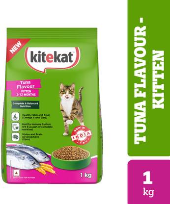 Kitekat (2-12 months) Tuna 1 kg Dry Young Kitten Food