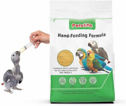 Petslife Hand Feeding 500g Formula Baby Bird Food 0.5 kg Dry New Born, Young Bird Food