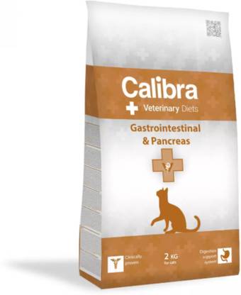 calibra Veterinary Diet Dry Cat Food Gastrointestinal & Pancreas Chicken 2 kg Dry Adult Cat Food