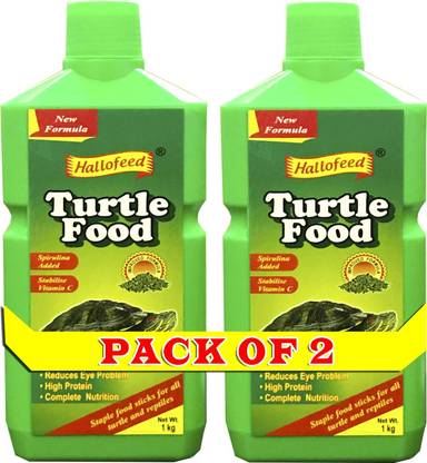 Hallofeed SPECIAL TURTLE FOOD-2KG (2*1KG) 2 kg (2x1 kg) Dry Young Turtle Food