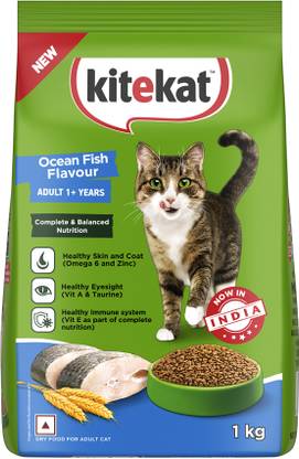 Kitekat (1+ Year) Fish 1 kg Dry Adult Cat Food