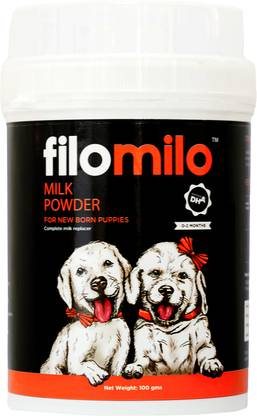 Filomilo Dog Milk Powder Milk 0.1 kg Dry New Born Dog & Puppy Food