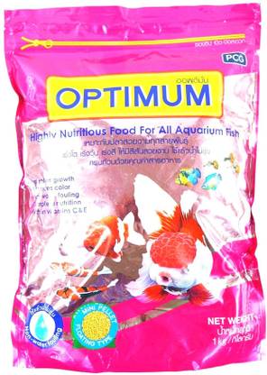 pcg Eastern Flavors Optimum Fish Food (Imported) 1 kg Dry New Born, Young, Adult Fish Food