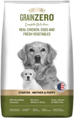 SIGNATURE Grain Zero Signature Starter Mother & Puppy Dog Dry Food Chicken 1.2 kg Dry New Born Dog Food
