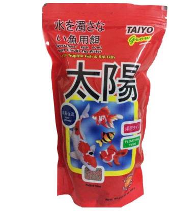 TAIYO Grow 500g Pouch Fish 500 g Dry New Born Fish Food