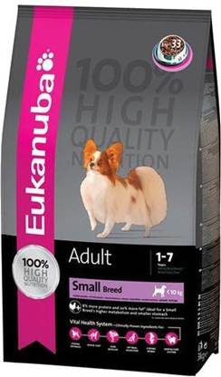 Eukanuba Chicken Small Breed Chicken 3 kg Adult Dog Food