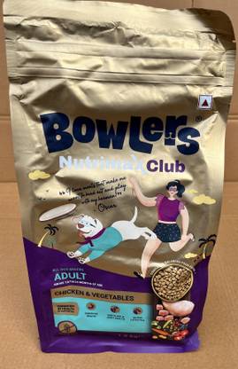 Bowlers BOWLERS ADULT NUTRIMAX CLUB CHICKEN & VEGETABLES 1.2KG Chicken 1.2 kg Dry Adult Dog & Puppy Food