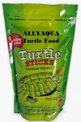 ALLYAQUA Gold Tokyo 1/2kg Turtle Sticks With Vitamins and Minerals 0.5 kg Dry Adult, Senior, Young Turtle Food