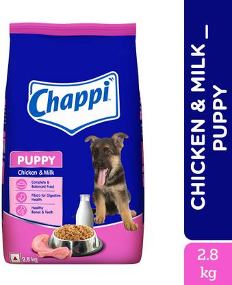 Chappi Chicken, Milk 2.8 kg Dry Young Puppy Food