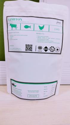 ROHINI ( Toxin Binder Premix for Cattle, Poultry and Fish Feed ) 1 kg Dry Adult, New Born, Senior, Young Cow Food