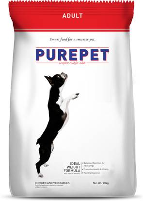 purepet Chicken and Vegetable 20 kg Dry Adult Dog Food