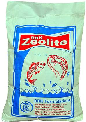 RRK Export Orient Natural Zeolite 20Kg, Granules 20 kg Dry Adult, New Born, Senior, Young Fish Food