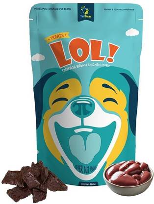 tailblaze LOL Treats for Dogs, Giriraja Brown Chicken Liver Treats Liver 0.1 kg Dry Adult, Senior, Young Dog Food
