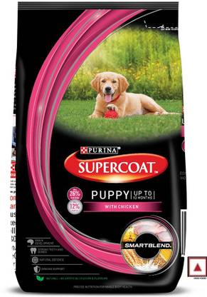 PURINA Supercoat Puppy Chicken 2 kg Dry New Born Dog Food