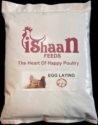 Ishaan ( Egg Laying ) Ideal for Broiler,Layer,Country,Rooster,Duck,Qual,Turkey,Emu Spice 8 kg Dry Adult Bird Food