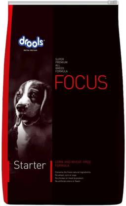 Drools Focus Starter Chicken 1.2 kg Dry New Born, Young Dog Food
