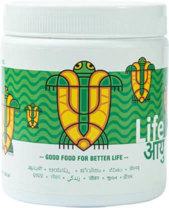 LIFE AAYU Adult Turtle Food Ayurvedic Diet for Strong Shell Gut Health & Digestion Calcium 0.1 kg Dry Adult, Senior, Young Turtle Food