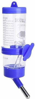 THE DDS STORE 250ML Water Fountain Bottle with Holder for Pet Dwarf Hamster Mice Gerbil Rat Chinchillas Guinea Pig Squirrel Rabbit Small Animal Water Fountain Dispenser - Blue
