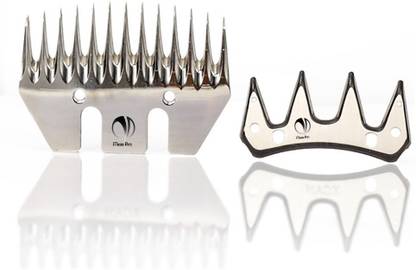 Mass Pro 13T Straight Tooth Shears Blade Goat Sheep Alpaca Shearing Clipper Multicolor Pet Hair Trimmer