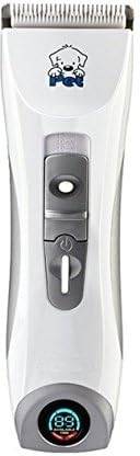 YMS PROFESSIONAL CAT CODOS CP 9600 Professional Stainless Steel Dog/Cat Rechargeable White Pet Hair Trimmer
