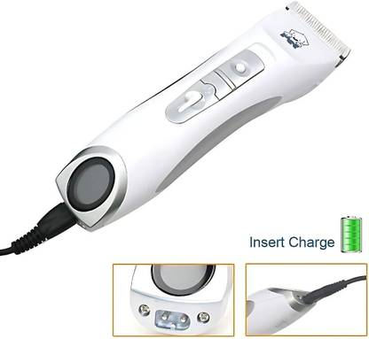 Petfun Codos CP-9600 Professional Pet Hair Trimmer 150-Min Cordless Use White Pet Hair Trimmer