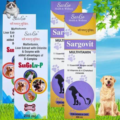 FUR FRIENDLY ME/SG-P-Liv2-MVit2-4 Pet Health Supplements
