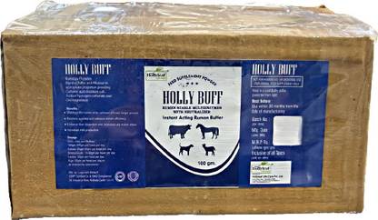 hollyleaf life care HOLLY BUFF FEED SUPPLEMENT POWDER (PACK OF 10) Pet Health Supplements