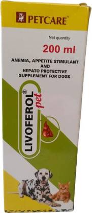 Provimi Livoferol Pet 200ml Pack of 1 Pet Health Supplements