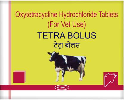 MARC Tetra Bolus (8X4) Antibiotic for Bacterial Skin Infections in Animals Pet Health Supplements