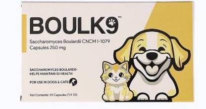 Boulk 9 Capsules, Helps Maintain Gut Health in Dogs & Cats Pet Health Supplements