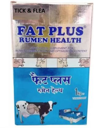 Tick & Flea Fat Plus Nutritional Supplements for Rumen Fermentation and optimum Fat Content Pet Health Supplements