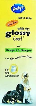 Venky's Glossy Goat for Dogs 200ml for shiny coat Pet Health Supplements