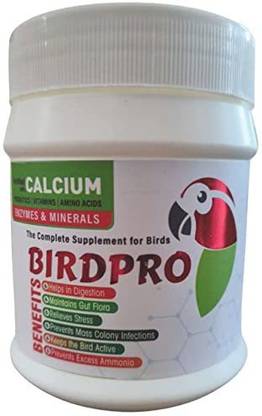 bird pro Probiotics,Multivitamin,Minerals & Calcium for Ornamental Birds Pet Health Supplements