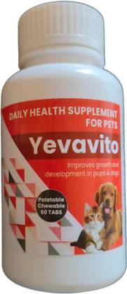 Yevacure Yevavito Palatable Chewable 60 Tab Pet Health Supplements