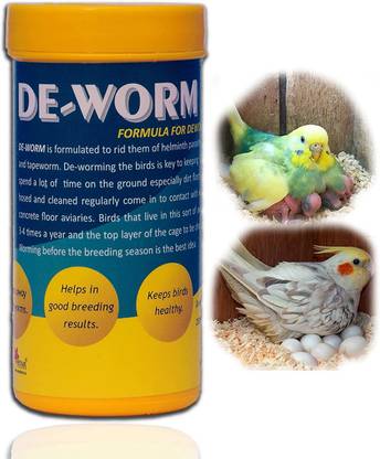 TUNAI STAR FARMS De-Worm Pet Birds Health Supplements Pet Health Supplements