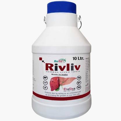 REFIT ANIMAL CARE Liver Tonic for Goat, Cow, Cattle, Buffalo & Sheep Pet Health Supplements