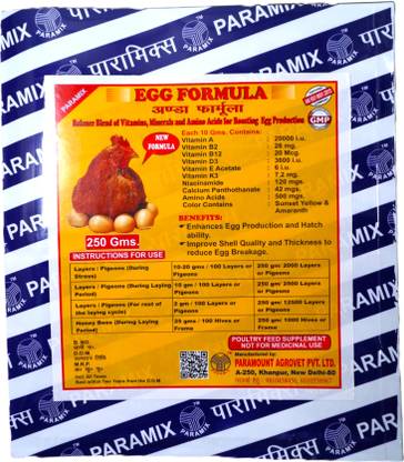 PARAMIX Egg Formula Pet Health Supplements