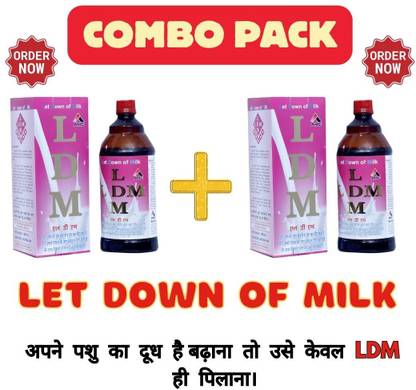 LDM MILK BOOSTER ANIMAL FEED SUPPLEMENT WITH COMBO PACK Pet Health Supplements