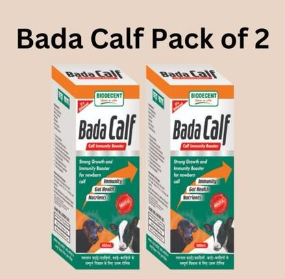 Bada calf Calf Booster & Calf Growth Calf Right Pack of 2 Pet Health Supplements