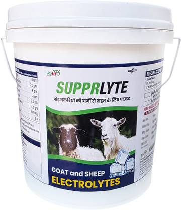 REFIT ANIMAL CARE Electrolyte and Hydration Supplement Powder for Goat, Sheep and Other Animals, Pet Health Supplements